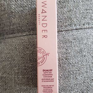 NIB New Wander Beauty Dualist Matte and Illuminating Concealer - Ivory F…